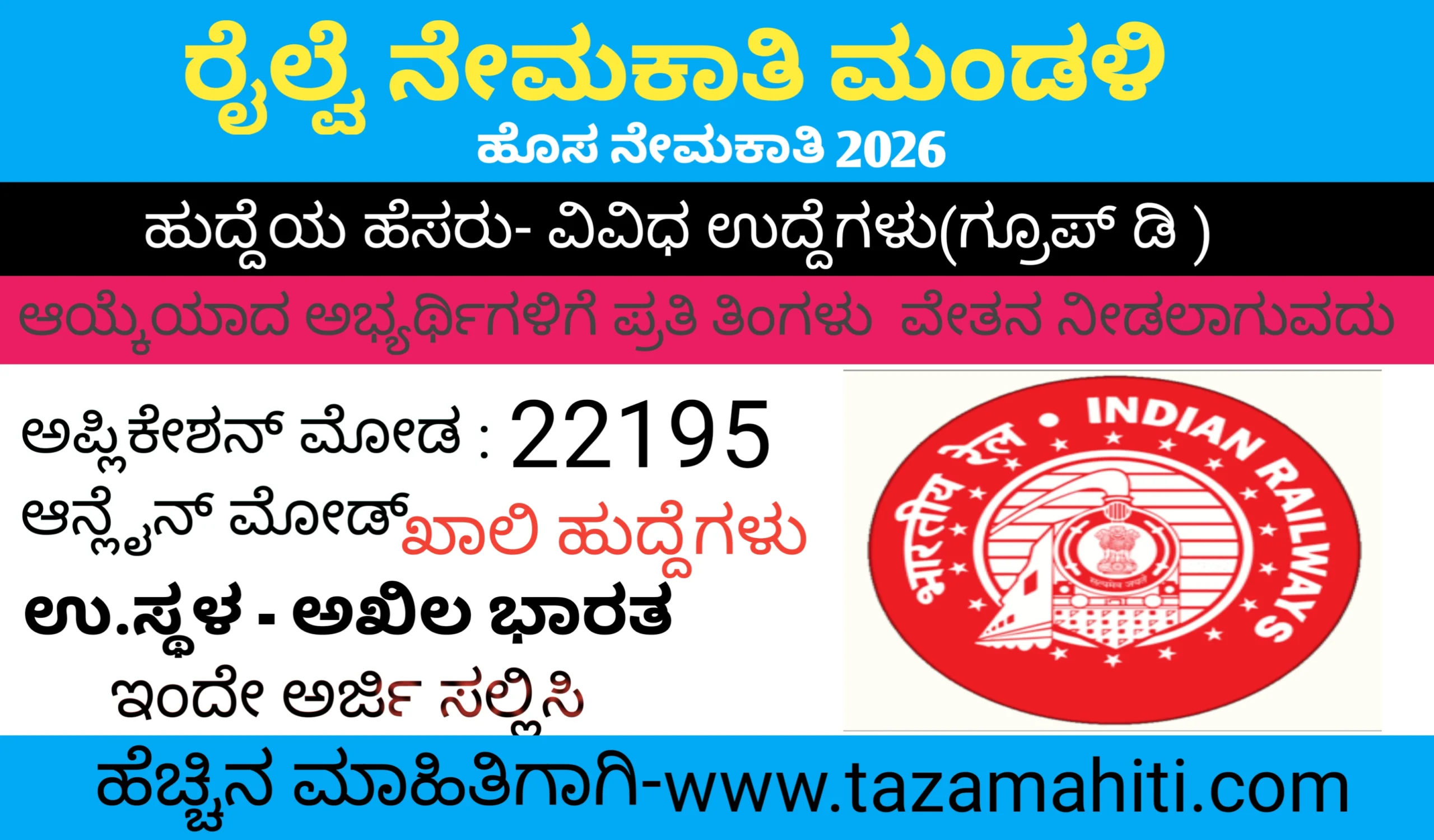 RRB Group D Recruitment 2026